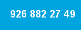 926 882 27 49